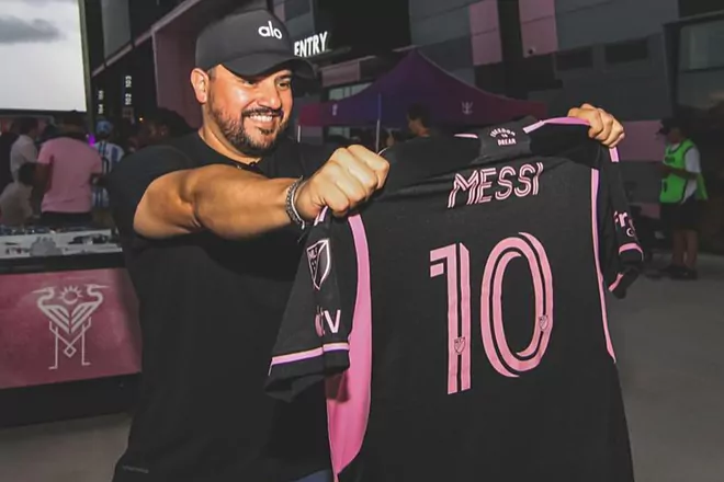 Messi's shirt is the hottest commodity in Miami for hefty $199