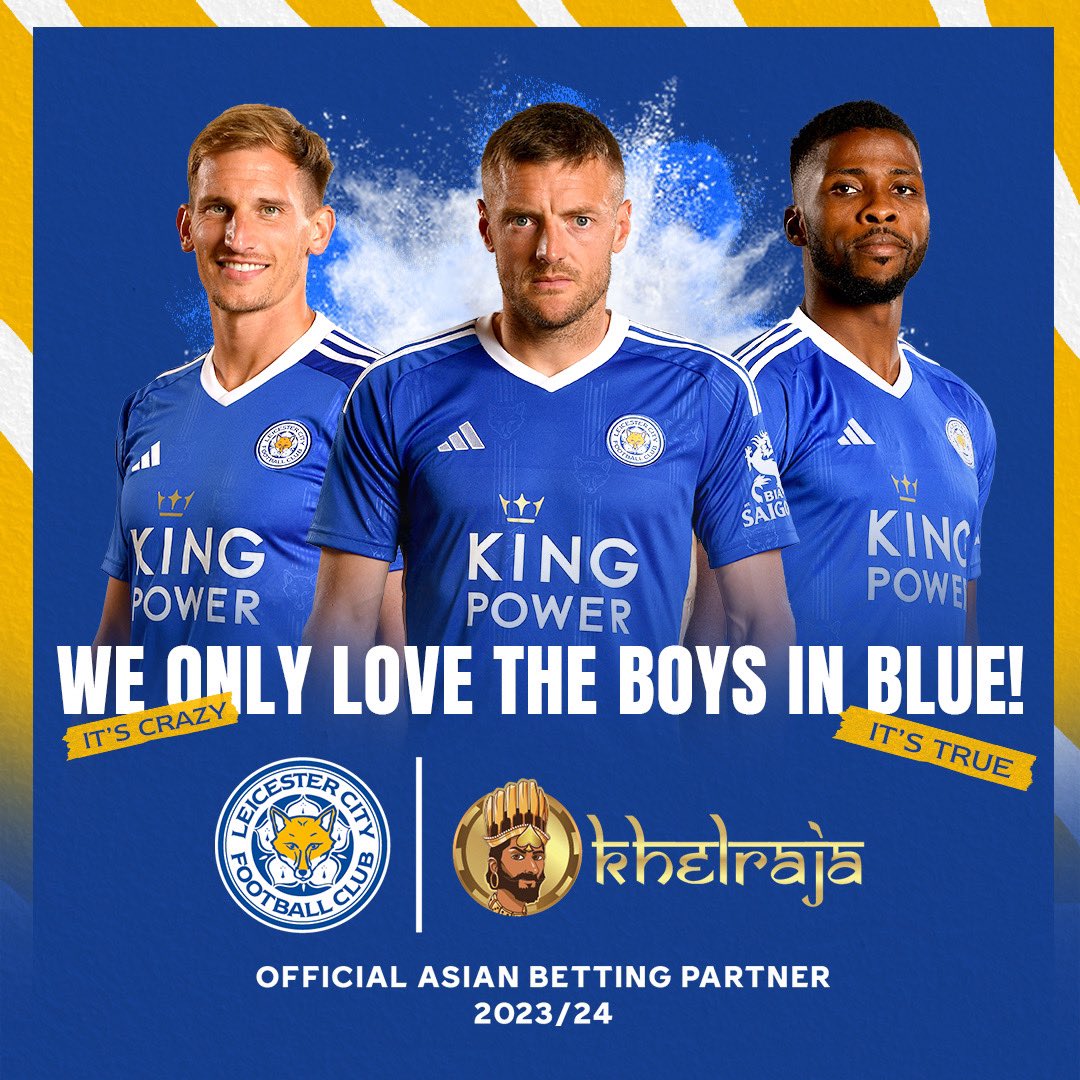 India's Khelraja Partners Leicester City FC