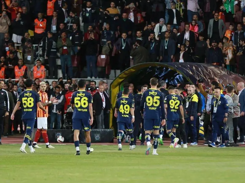 Fenerbahce fined over Turkish Super Cup walk-out