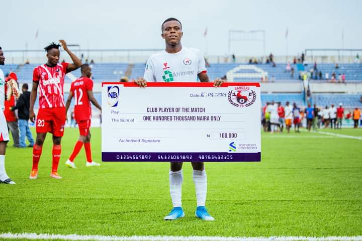 Rangers midfielder Isaac Saviour has expressed his excitement after scoring in the club’s oriental derby win against Abia Warriors.