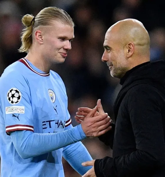 Pep Guardiola has revealed Erling Haaland could miss Manchester City’s FA Cup semi-final against Chelsea at Wembley on Saturday.