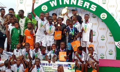 A spectacle performance by HB Utility of Ilupeju has earned them the winners' trophy of the 5th edition of JOF U-13 Cup Football Tournament.