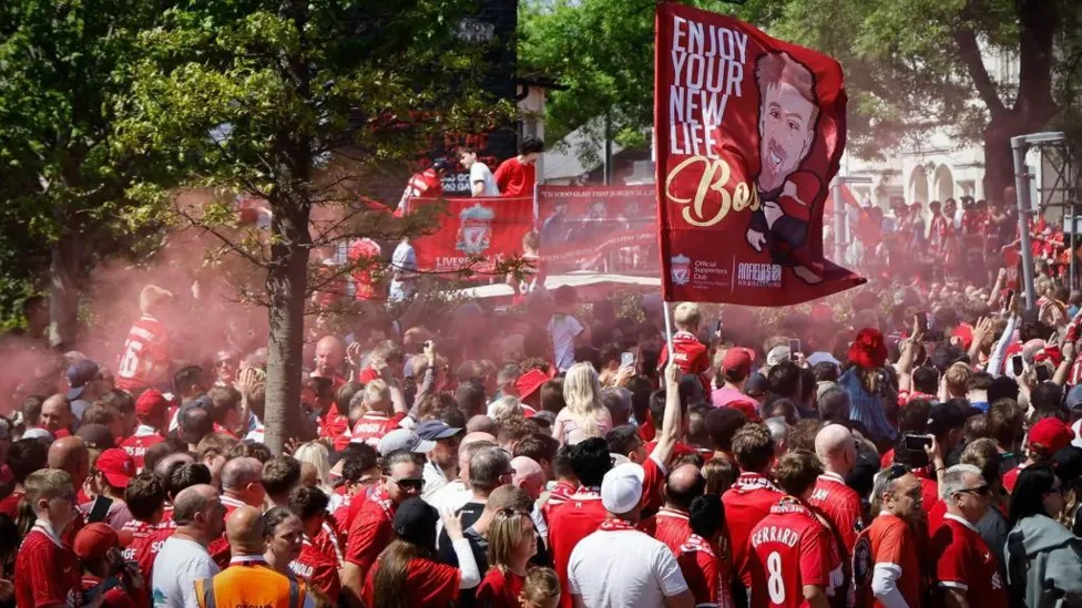 Anfield awash with emotion as Klopp says farewell