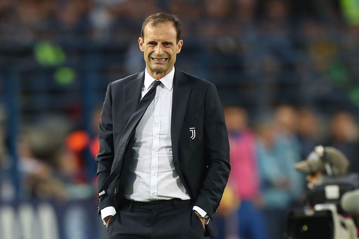 Massimiliano Allegri was close to being sacked by Juventus after exploding with anger during his team’s midweek Italian Cup triumph