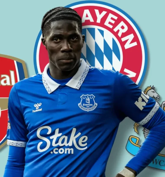 Arsenal, Bayern Munich and Newcastle are the clubs most heavily involved in purchasing Everton’s Amadou Onana, FootballTransfers