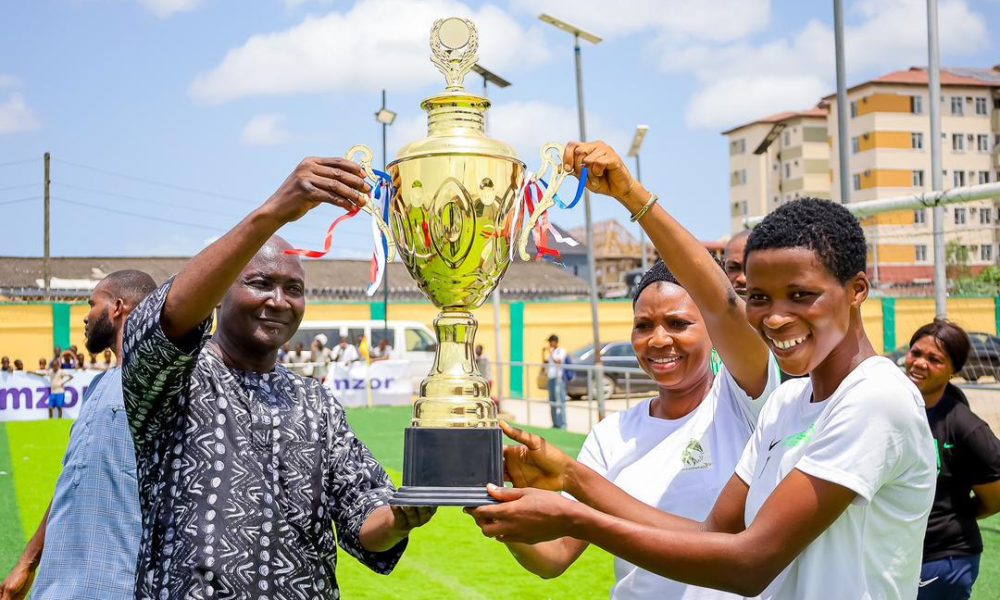 The third edition of Asisat Oshoala Foundation School Project for Girl-child in Nigeria in conjunction with the First Lady, Mrs Oluremi