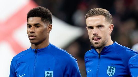 Marcus Rashford and Jordan Henderson have been left out of Gareth Southgate's provisional 33-man England squad for Euro 2024.