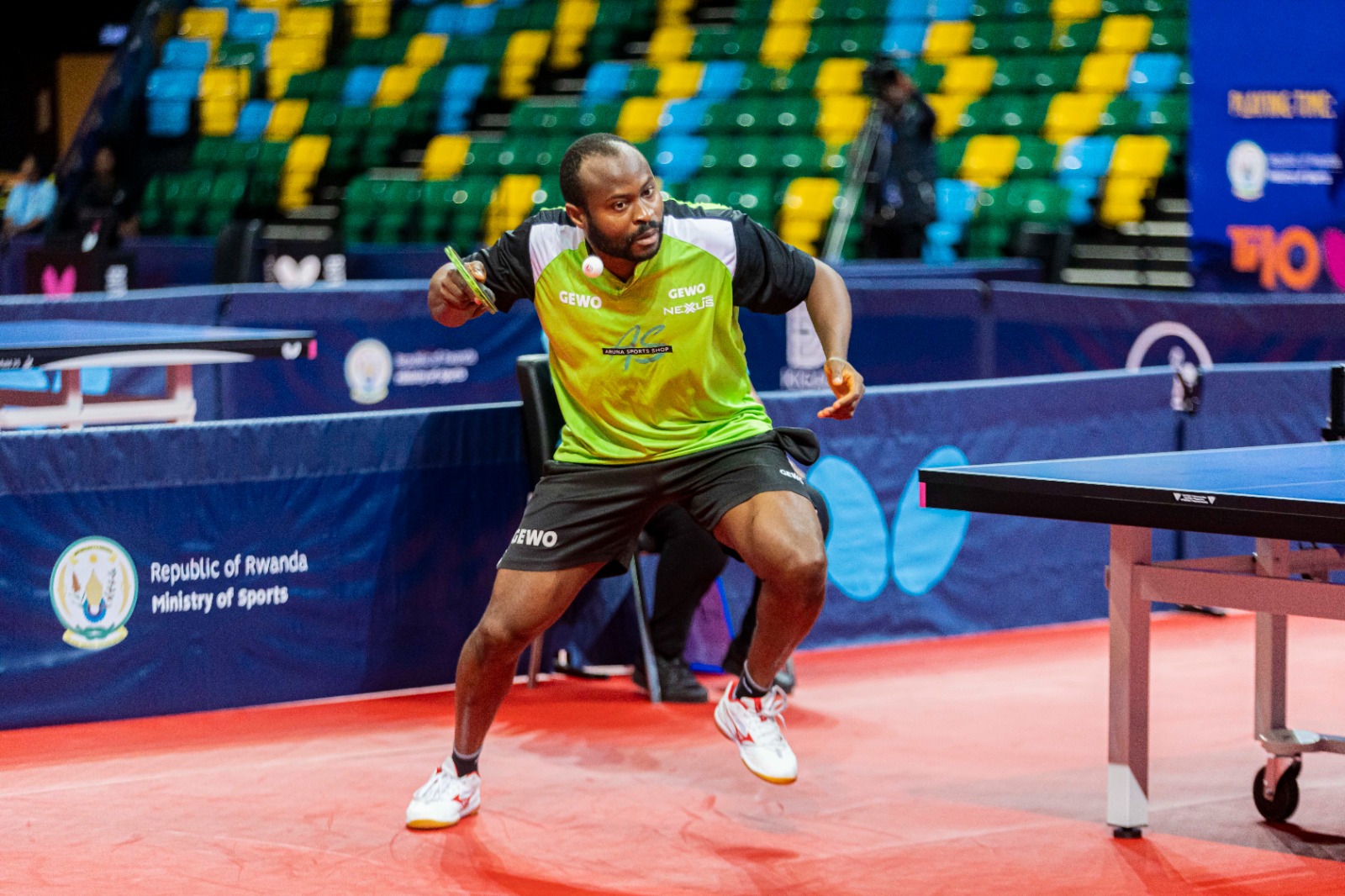 Less than two months after surrendering the top spot in the continental ranking, Quadri Aruna has reclaimed his place after