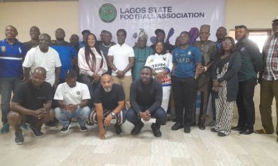 The Executive Board of Lagos State Football Association led by its Chairman Hajji Gafar Olawale Liameed over the weekend inaugurated