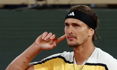 Germany's Alexander Zverev reached the French Open semi-finals for the fourth consecutive year by seeing off the spirited challenge