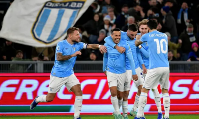 Lazio beat Hellas Verona 2-1; Udinese Defeat Parma Taking Serie A Top Spot