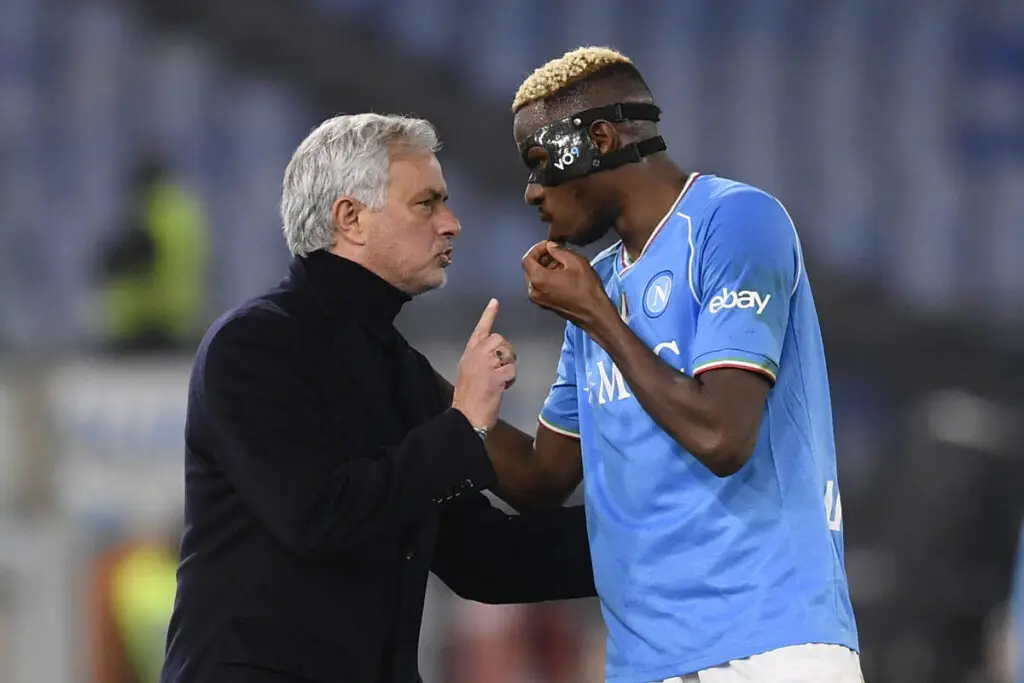 'There’s One Thing That Irritates Me About Osimhen' - Jose Mourinho Reveals