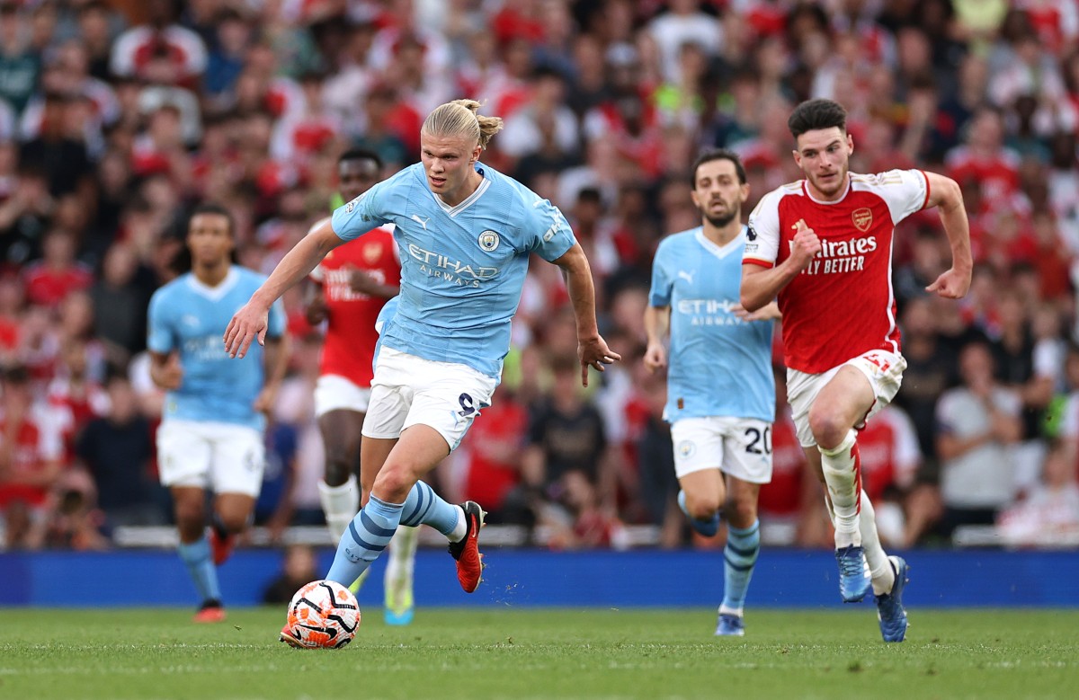 Jorginho reveals why Arsenal stars are 'LAUGHING' at Man City striker Erling Haaland