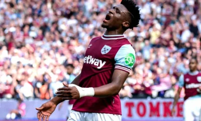 Arsenal Want £85million-Rated West Ham Winger, major update reveals