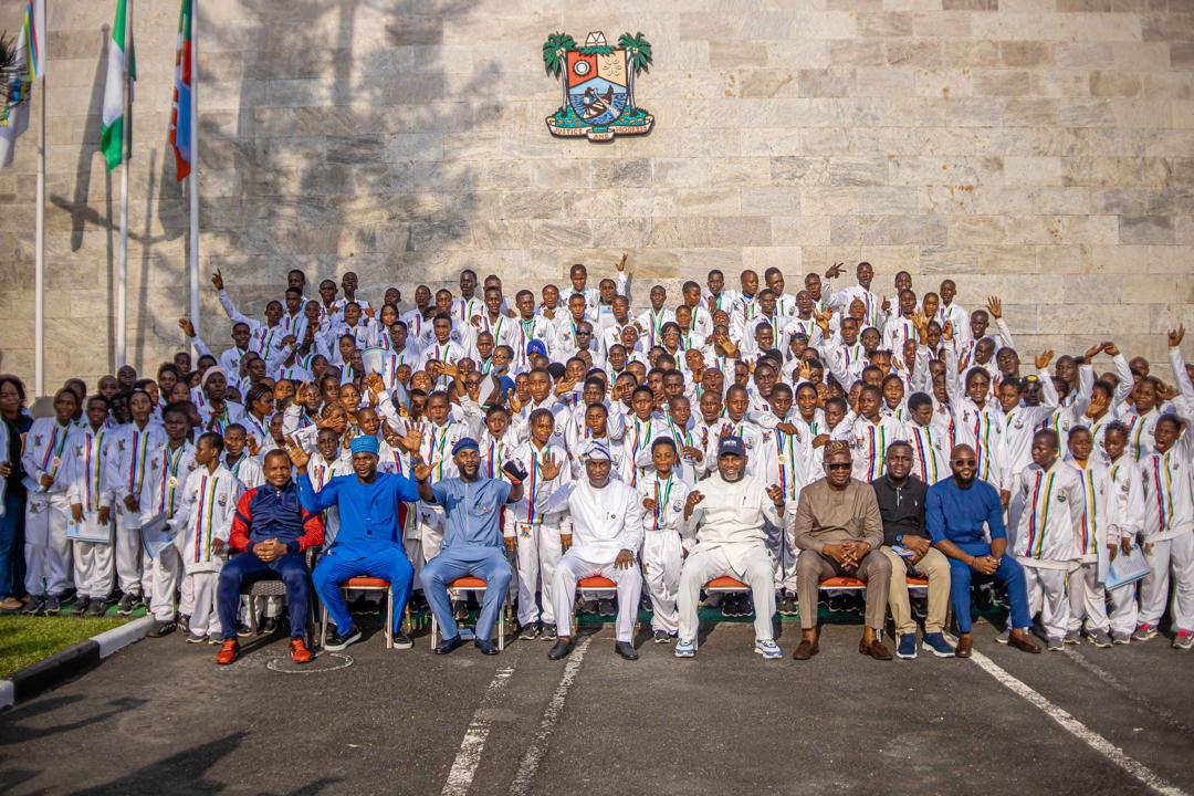 Sanwo-Olu Rewards Athletes, Commends Team Lagos Performance At 2024 NYG