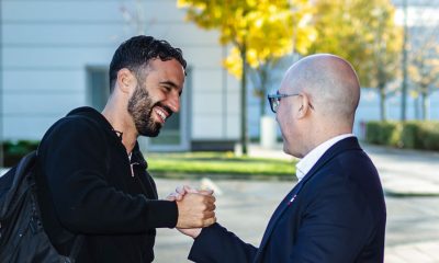 Ruben Amorim Arrives At Old Trafford as Ruud van Nistelrooy Manchester United