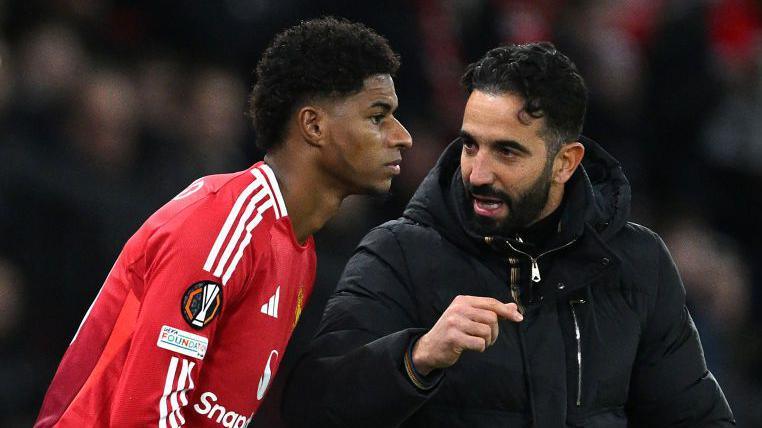 Ruben Amorim Says Marcus Rashford Must Do More Ahead Of Wolves clash