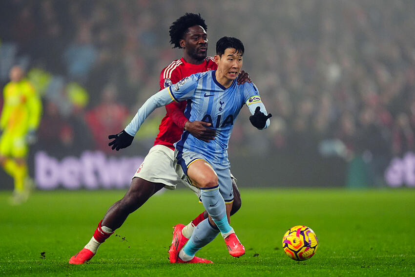 Ola Aina And Taiwo Awoniyi Star As Nottingham Forest Execute Toothless Tottenham