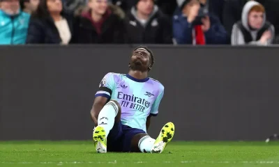 Bukayo Saka Update Emerges After He Went Off Injured Against Crystal Palace On Saturday