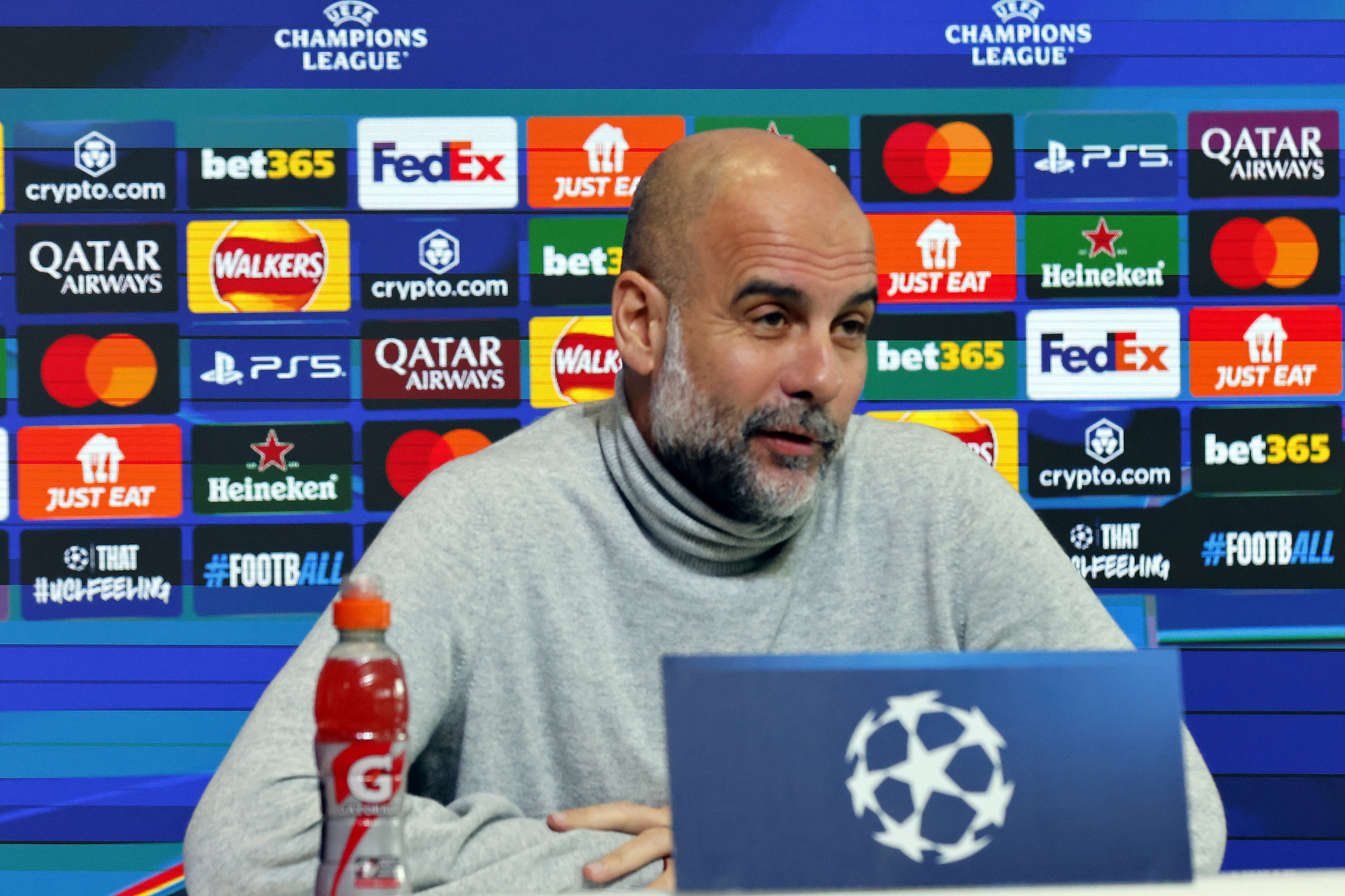 Guardiola: I'm Confident We'll Beat Brugge