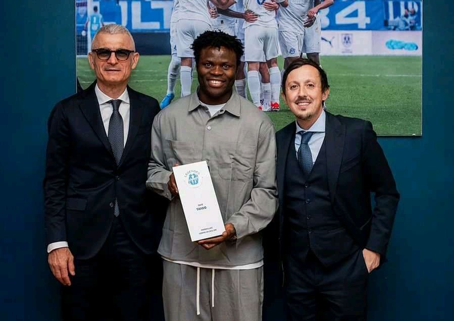 Taye Taiwo Resurfaces Again As Marseille Honours Former Super Eagles Star