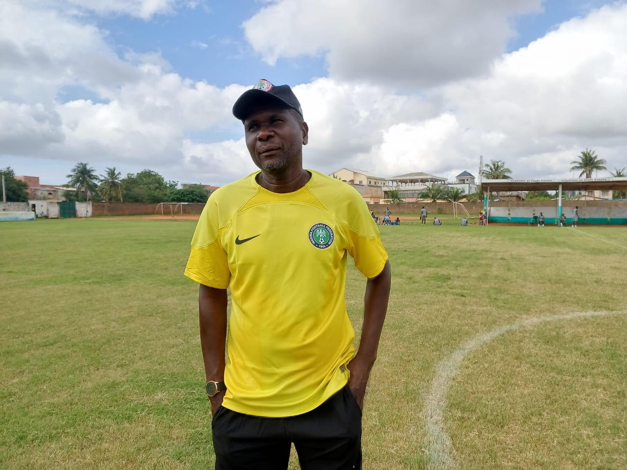 head coach of Flying Eagles, Aliyu Zubairu