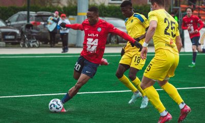 Kingsley Emenike, the younger brother of former Super Eagles legend, Emmanuel Emenike, has continued to soar high in the Latvian