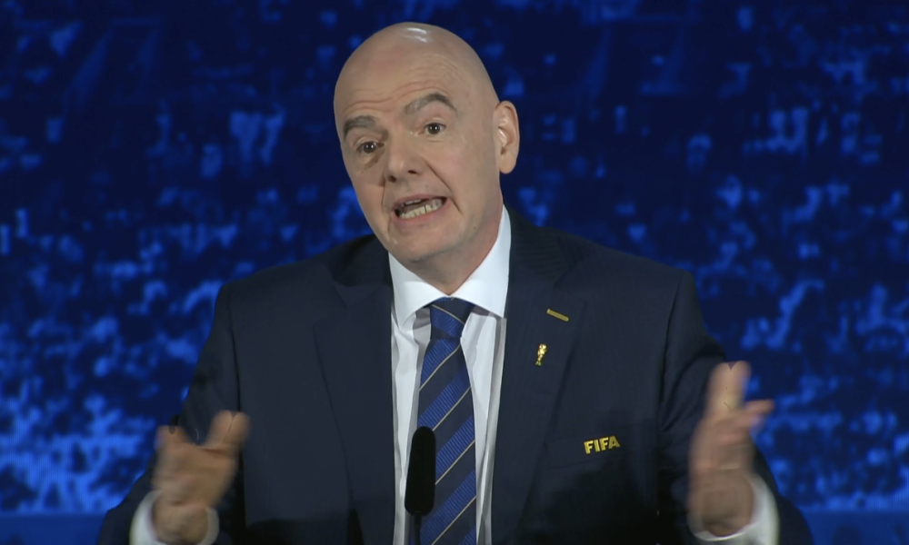 Infantino Targets $1B Revenue For 2027 Women's World Cup