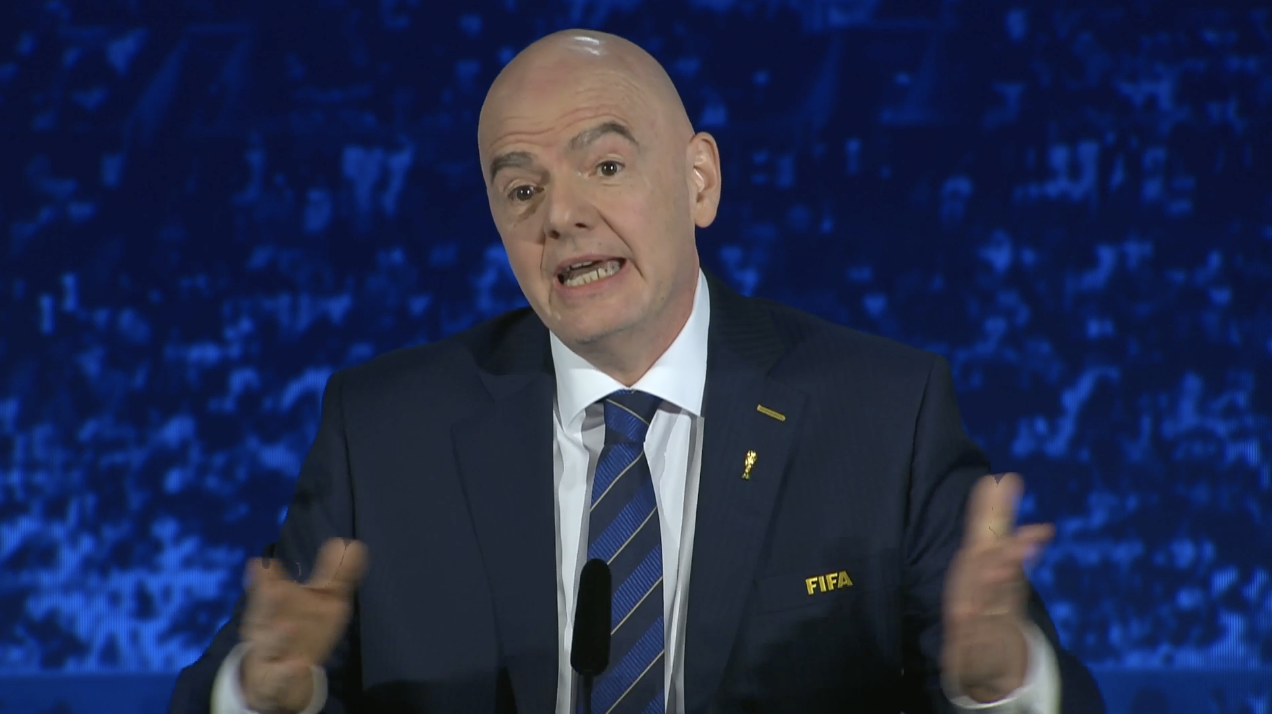 Infantino Targets $1B Revenue For 2027 Women's World Cup