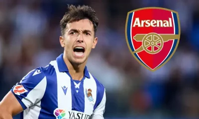 Zubimendi Set For Arsenal Medical