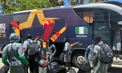 Flying Eagles Land In Ismailia, Readying For Key U20 AFCON Quarterfinal