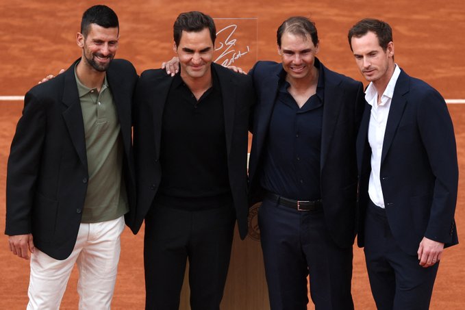 Tennis: 'Big Four' Reunite At Nadal's French Open Farewell