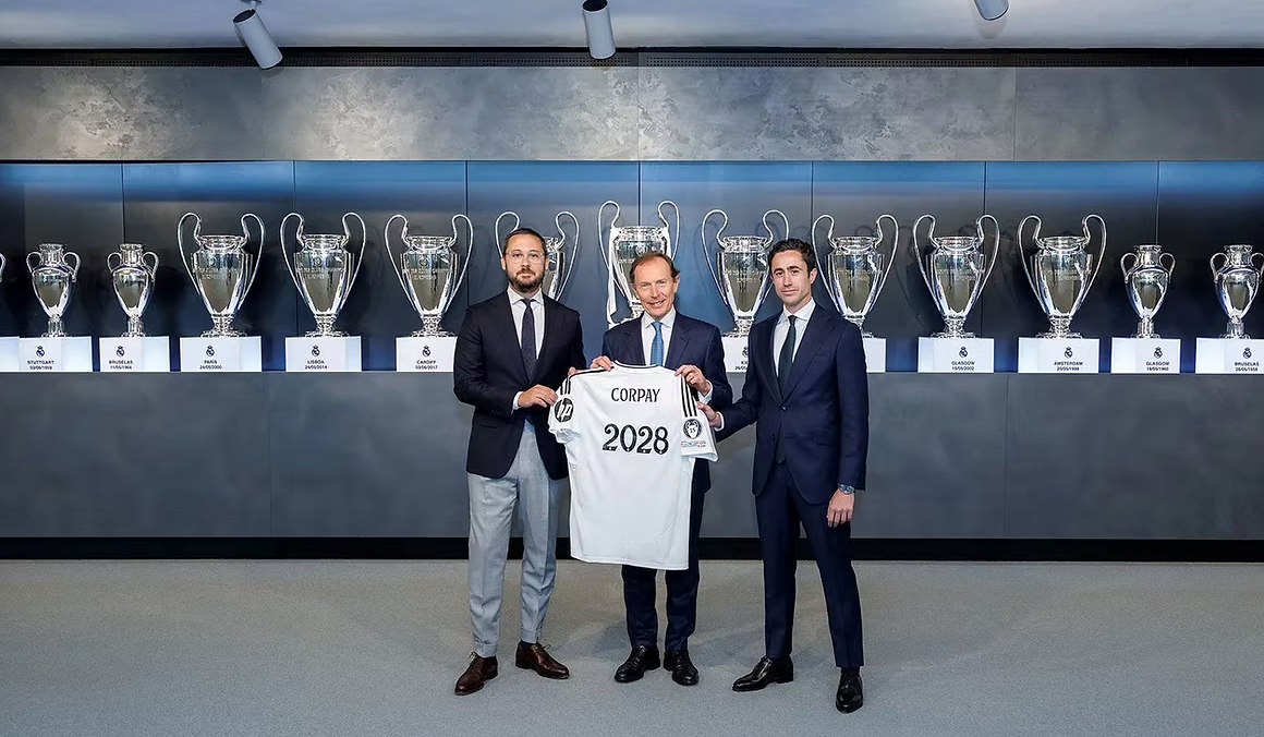 Real Madrid Expands Portfolio With Corpay Sponsorship