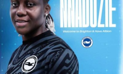 Super Falcons' Nnadozie Chiamaka Joins Brighton Women