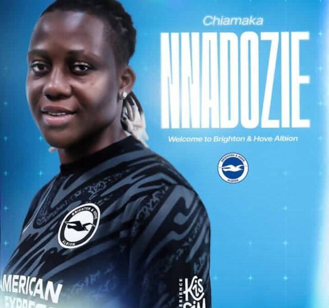 Super Falcons' Nnadozie Chiamaka Joins Brighton Women