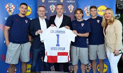 Lidl Croatia Sponsors Croatian Men's Football Team
