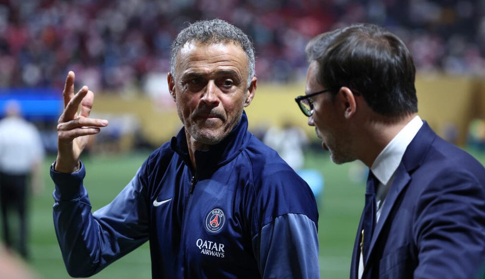 PSG's Luis Enrique Prepares For Chelsea In Club World Cup Final