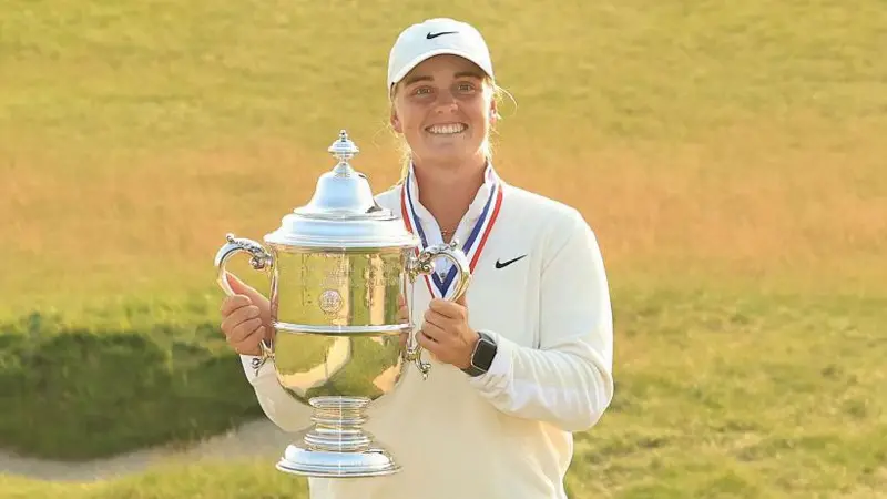 Golf: Sweden's Stark Holds Nerve To Win US Women's Open