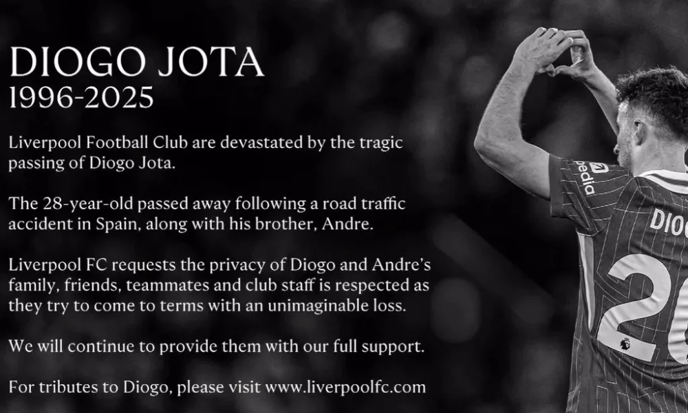 Liverpool Pre-Season To Feature Jota Tribute