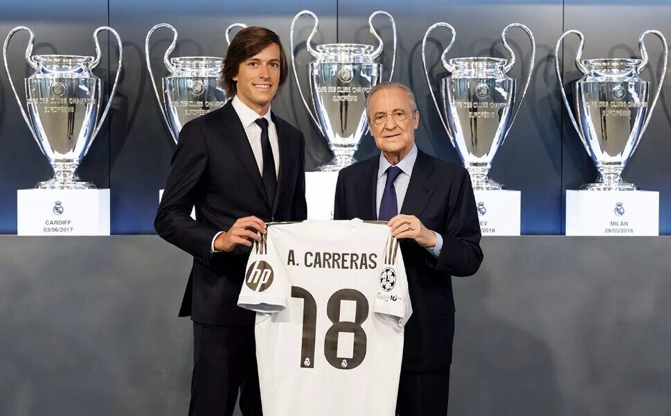 Perez Welcomes Carreras To Real Madrid: "Bernabeu Awaits"