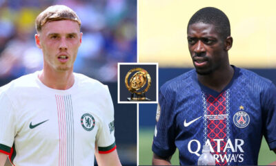 2025 Ballon d’Or: Dembele Reclaims Top Spot, Palmer Drops Out of Top 3 in Latest Ranking 
