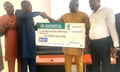 Akwa Ibom Delivers ₦10M Governor's Cup Prize To Ikot Abasi