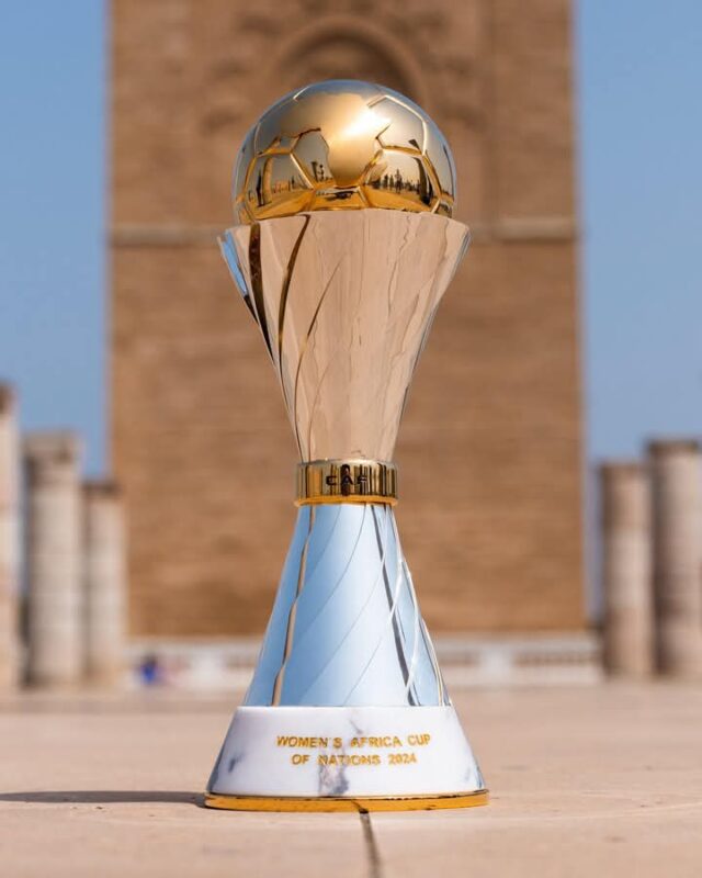 CAF Unveils Stunning New WAFCON Trophy