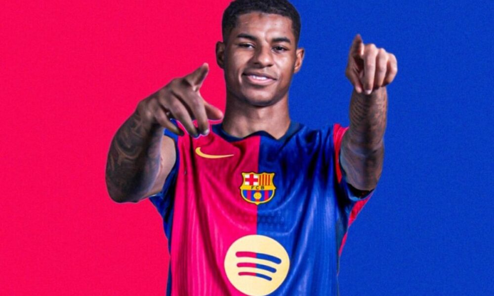 Barcelona Sign Rashford From Man Utd On Loan