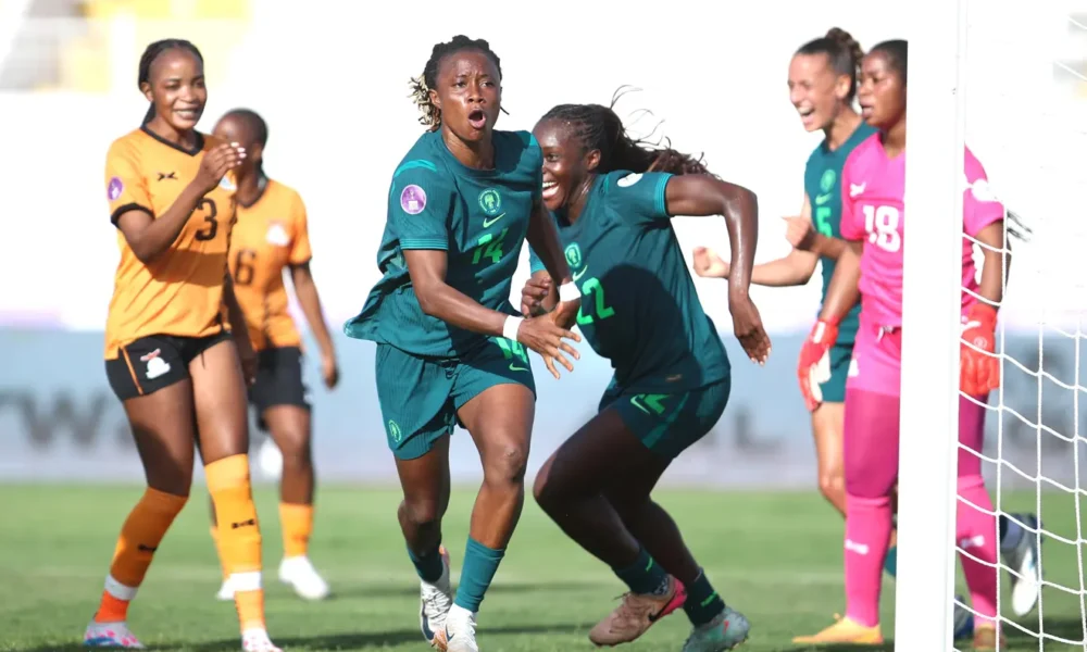 Nigeria Blasts Five Past Zambia, Advances To WAFCON Semis