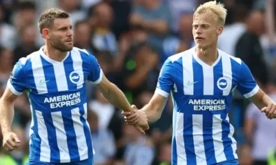 Brighton Stun Manchester City With Late Comeback