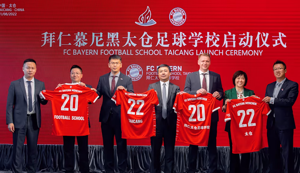 Bundesliga Forges New Partnership in China's Taicang Hi-Tech Zone