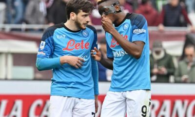 De Laurentiis Reveals €200M PSG Offer For Kvaratskhelia, Osimhen