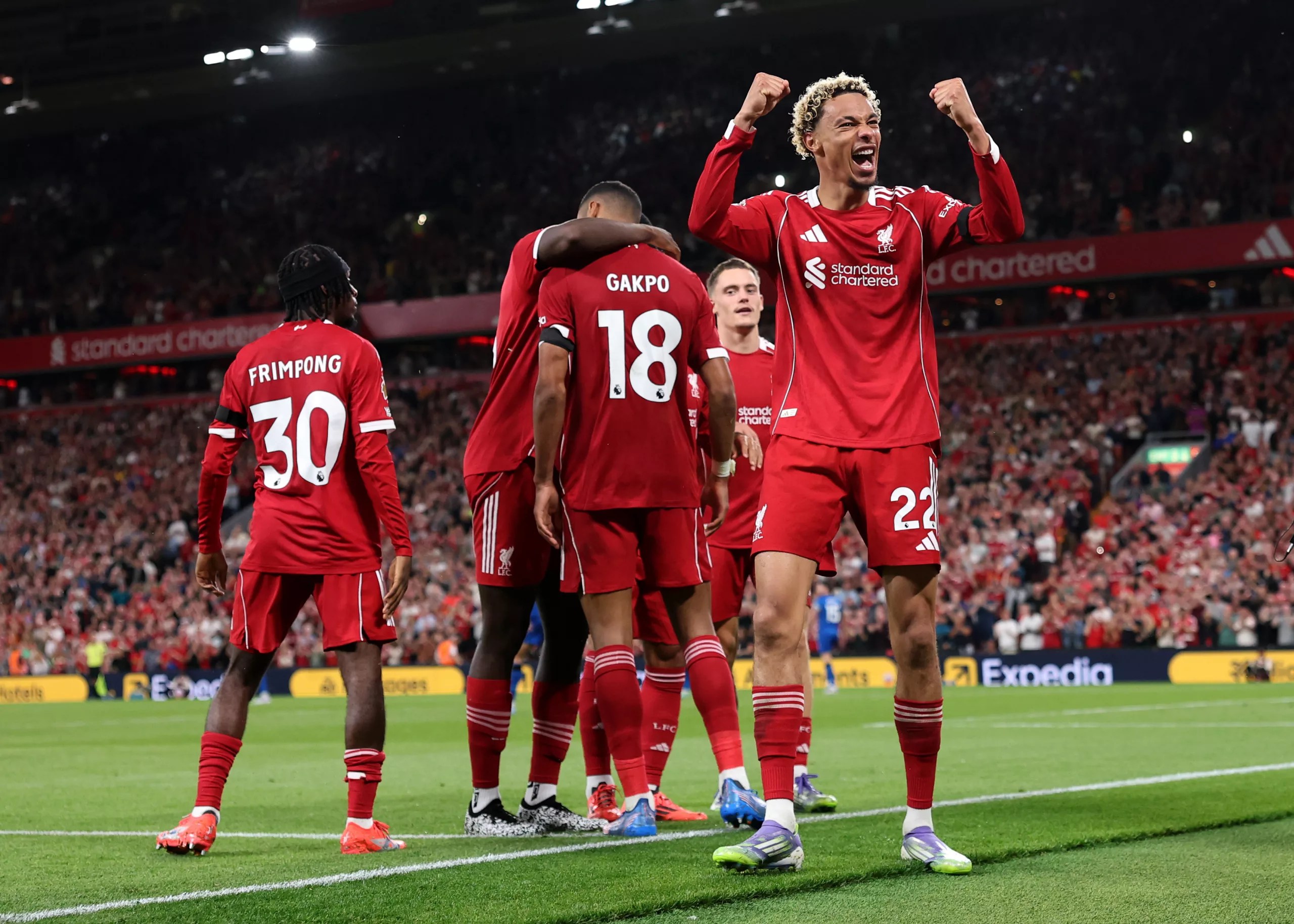Late Goals See Liverpool Kick Off Title Defence With A Win