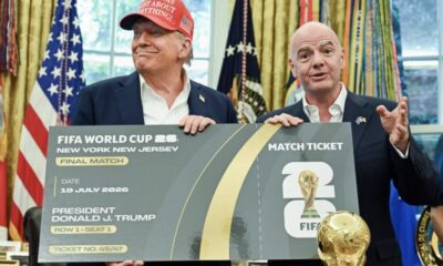 Trump And FIFA Partner To Bring 2026 World Cup Draw To Washington